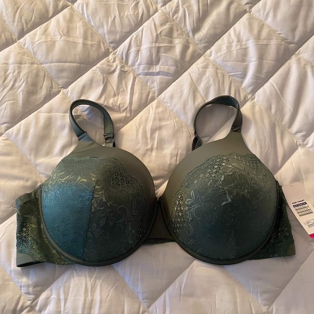 Olive Green Ashley Stewart Bra
